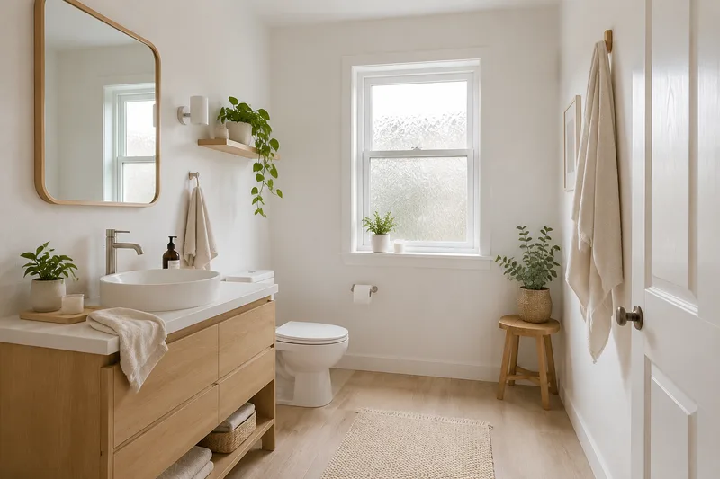 Scandinavian Bathroom — AI room redesign, after