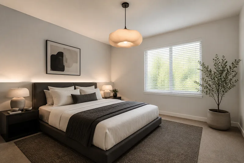 Modern Bedroom — AI room redesign, after