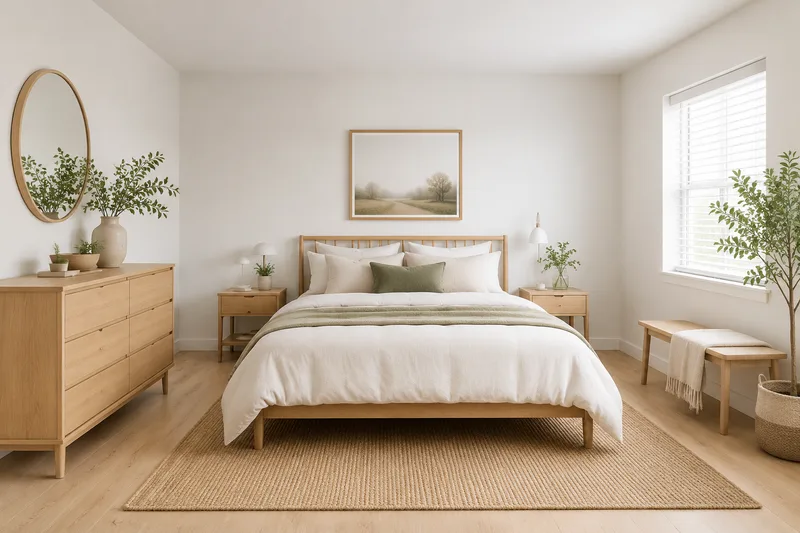 Scandinavian Bedroom — AI room redesign, after